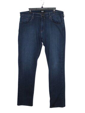Paige mens jeans size 38 dark wash Federal vintage slim straight stretchy casual